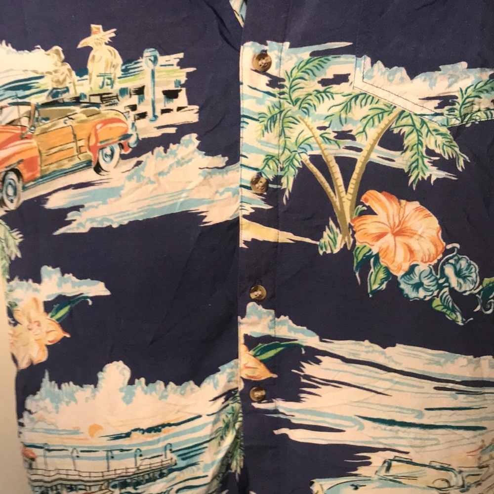 Vintage Hawaiian bowling shirt - Picture 4 of 5